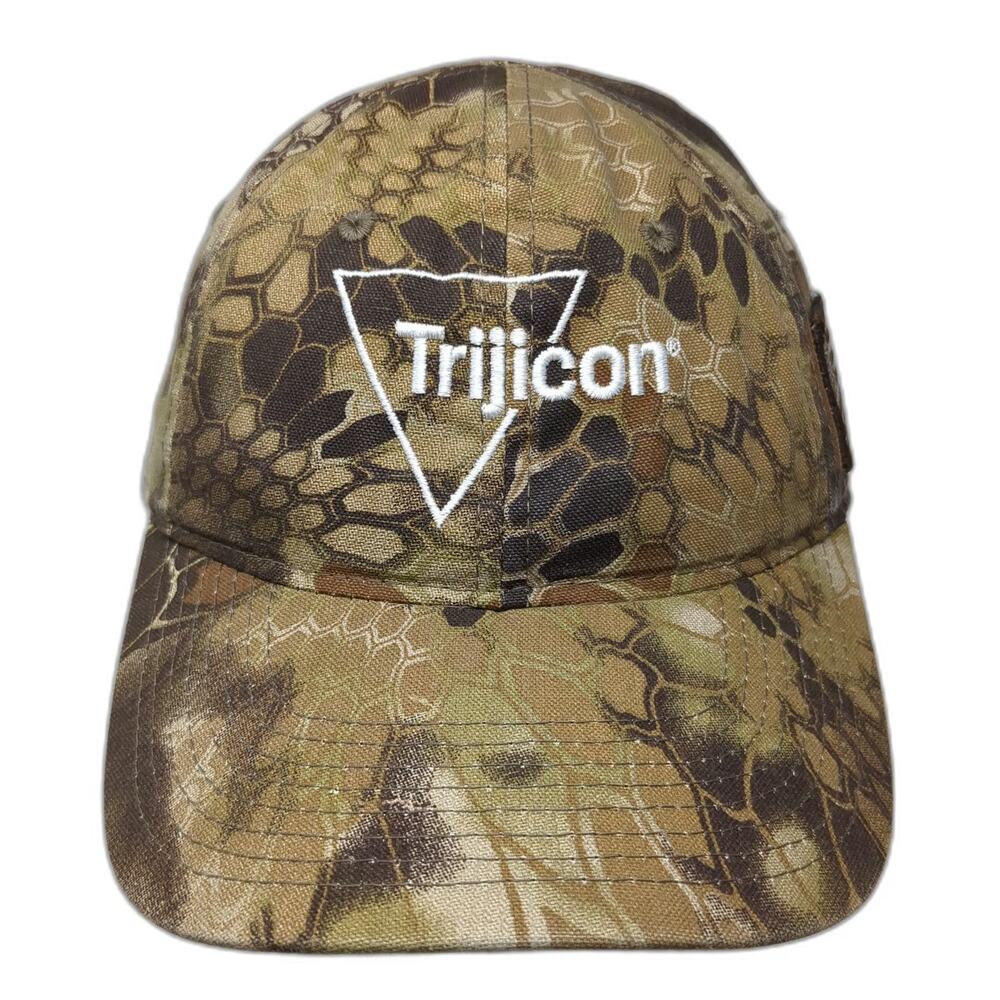 Outdoor Cap Trijicon Camo Baseball Cap One Size Brown Flag Patch Tactical Hat